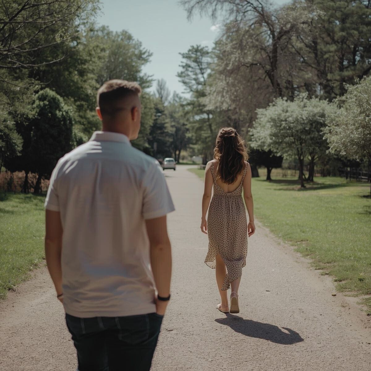 couple in a conflict